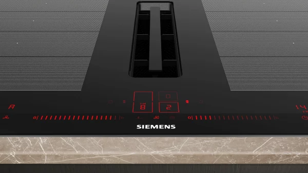 Placa de inducción con extractor integrado Siemens EX875LX67E - Imagen 3