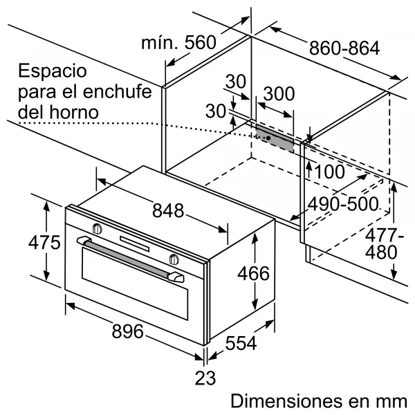 Horno Siemens VB558C0S0 - Imagen 6