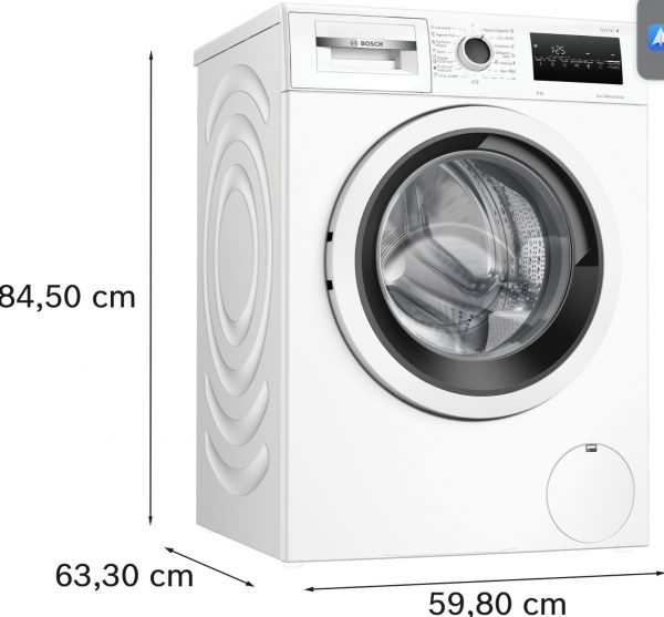 Lavadora Bosch WAN28200ES de carga frontal, 8 kg, 1400 r.p.m. - Imagen 5