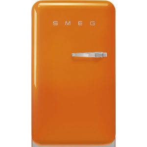 Frigorífico Libre instalación Monopuerta, Naranja Estética 50's Style FAB10LOR6