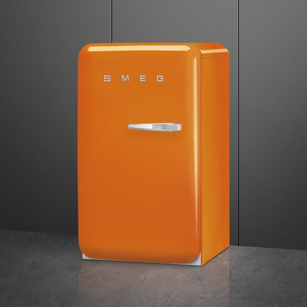 Frigorífico Libre instalación Monopuerta, Naranja Estética 50's Style FAB10LOR6 - Imagen 3