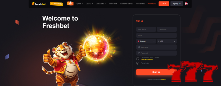 FreshBet Casino uden ROFUS