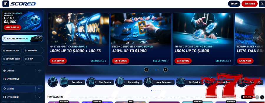 Scored Casino uden ROFUS